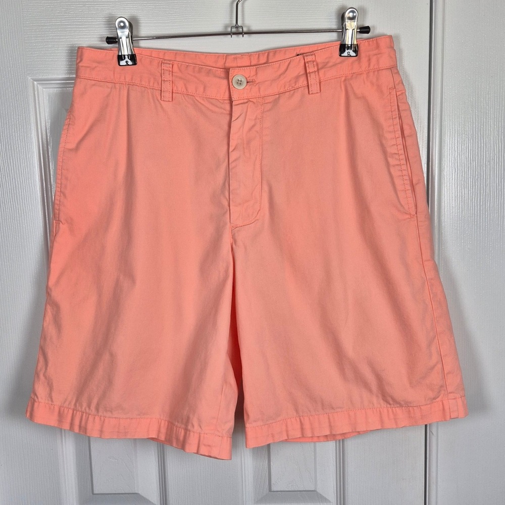 Vineyard Vines Club Shorts pastel coral or‎ peach mens waist 30